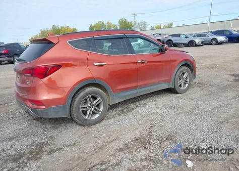 2018 Hyundai Santa Fe Sport 2.4L из США, поврежденный, VIN 5XYZUDLB6JG506749